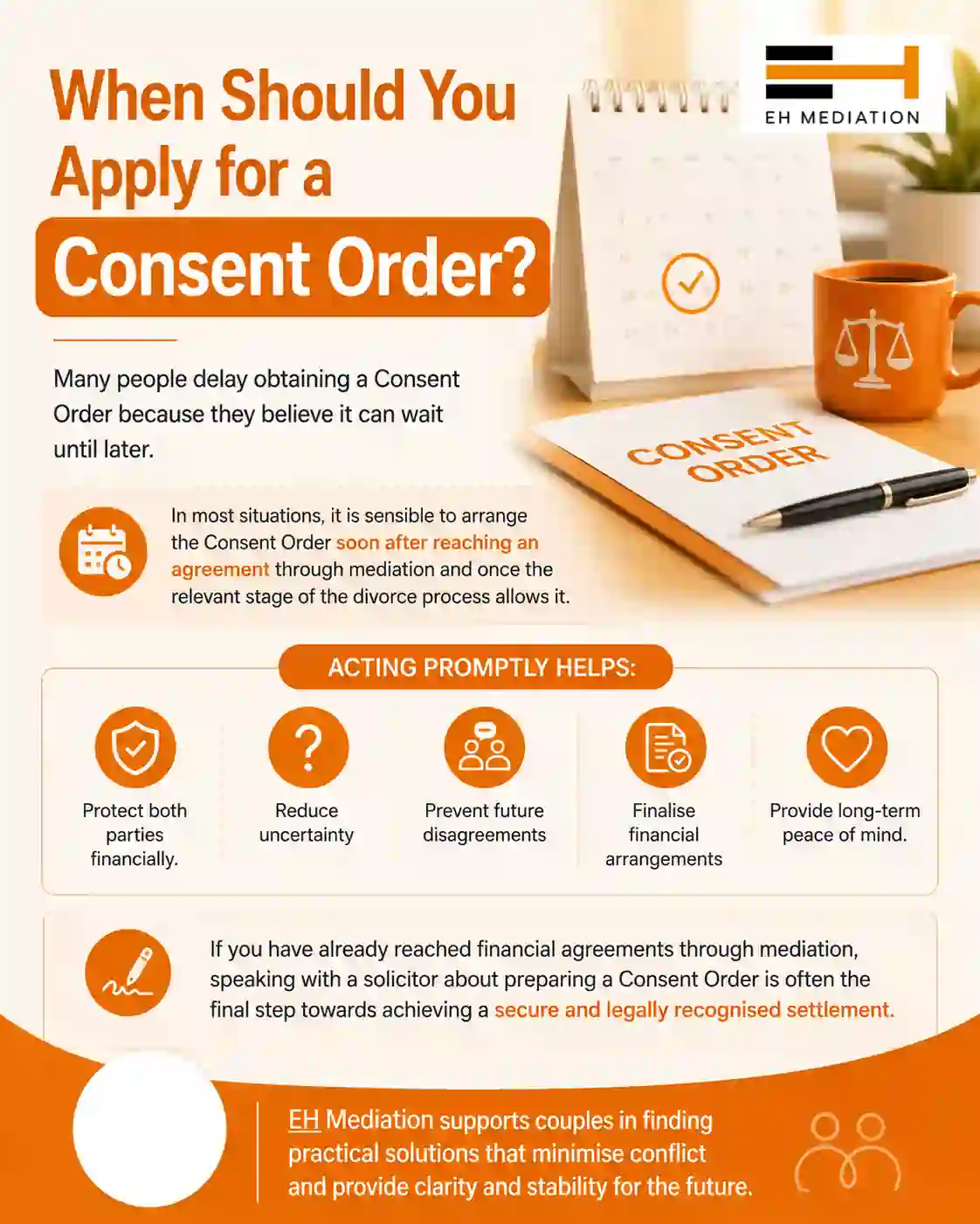 When Should You Apply for a Consent Order Bridlington?